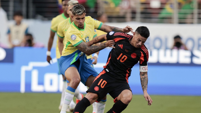   Brasil clasificó en la Copa América con empate ante Colombia y será rival de Uruguay 