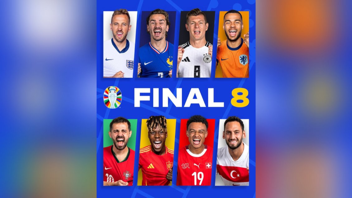 ¿Cuándo y dónde ver los cuartos de final de la Eurocopa 2024?