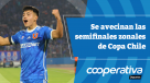 Cooperativa Deportes: Se avecinan las semifinales zonales de Copa Chile