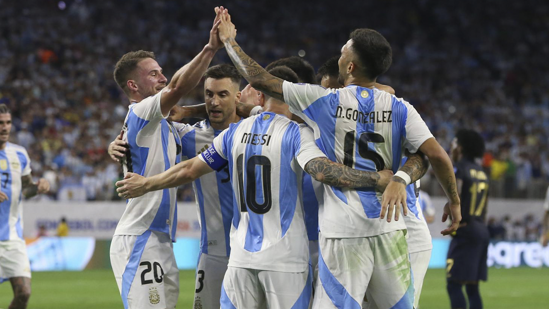 Argentina sufrió para superar a Ecuador y avanzar a semifinales de Copa América