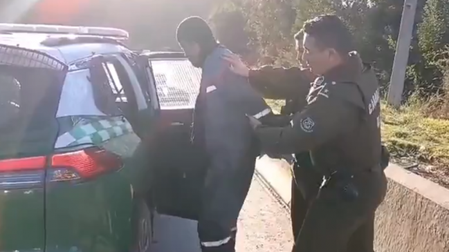 Robo frustrado a caja de compensación dejó cuatro detenidos en Lota