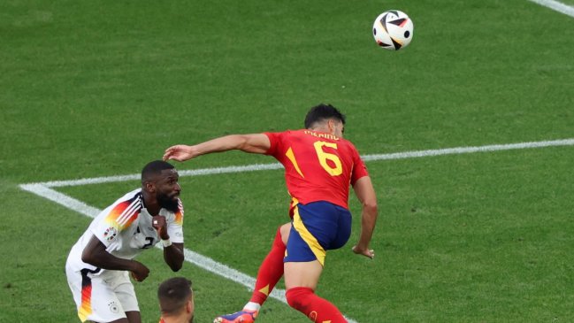   [VIDEO] Merino anotó el gol del triunfo de España sobre Alemania 