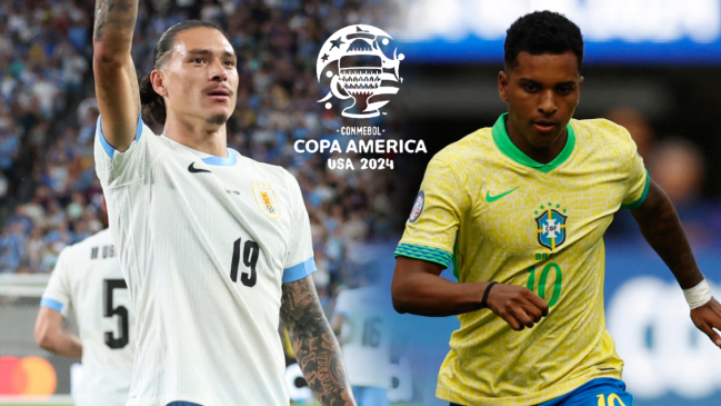   Uruguay y Brasil chocan en una llave de “muerte” por los cuartos de Copa América 