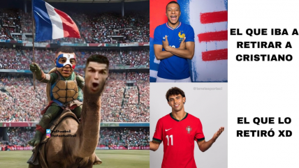   Cristiano protagonizó los memes tras la eliminación de Portugal en la Euro 2024 