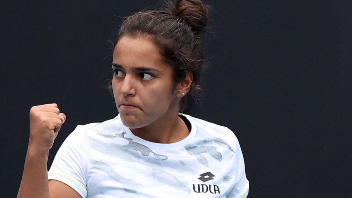 Antonia Vergara remontó y avanzó a segunda ronda en el cuadro femenino de Wimbledon juvenil