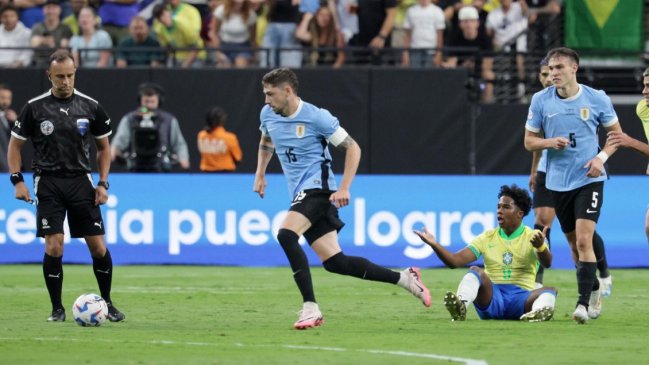   Uruguay ganó un partido muy friccionado y eliminó a Brasil de la Copa América 2024 
