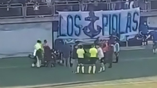 Jugador de Naval estuvo inconsciente esperando asistencia por ausencia de ambulancia en el estadio