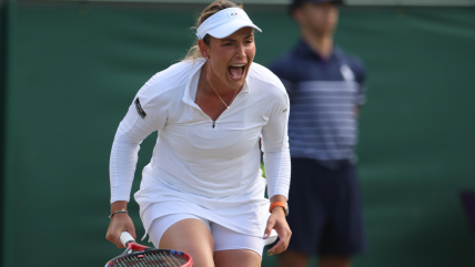   Donna Vekic pasó a cuartos de final en Wimbledon a costa de Paula Badosa 