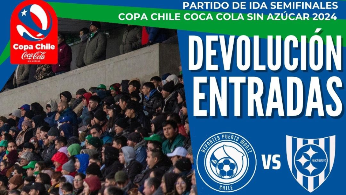 D. Puerto Montt inició la devolución de entradas por el duelo suspendido con Huachipato