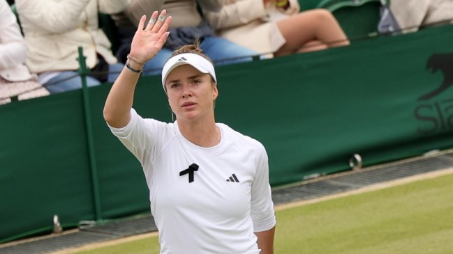   Por ataque a Kiev: Elina Svitolina rompió en llanto tras ganar su partido en Wimbledon 