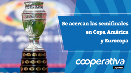   Cooperativa Deportes: Se acercan las semifinales en Copa América y Eurocopa 