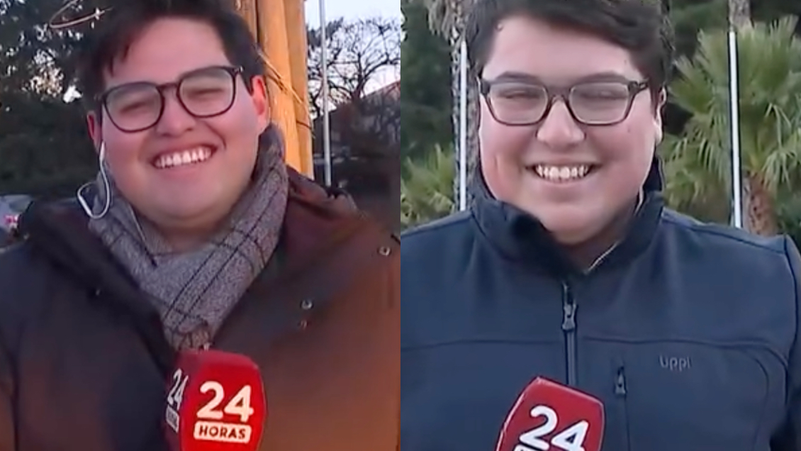 Dos gotas de agua: Periodistas de TVN impactaron por su gran parecido
