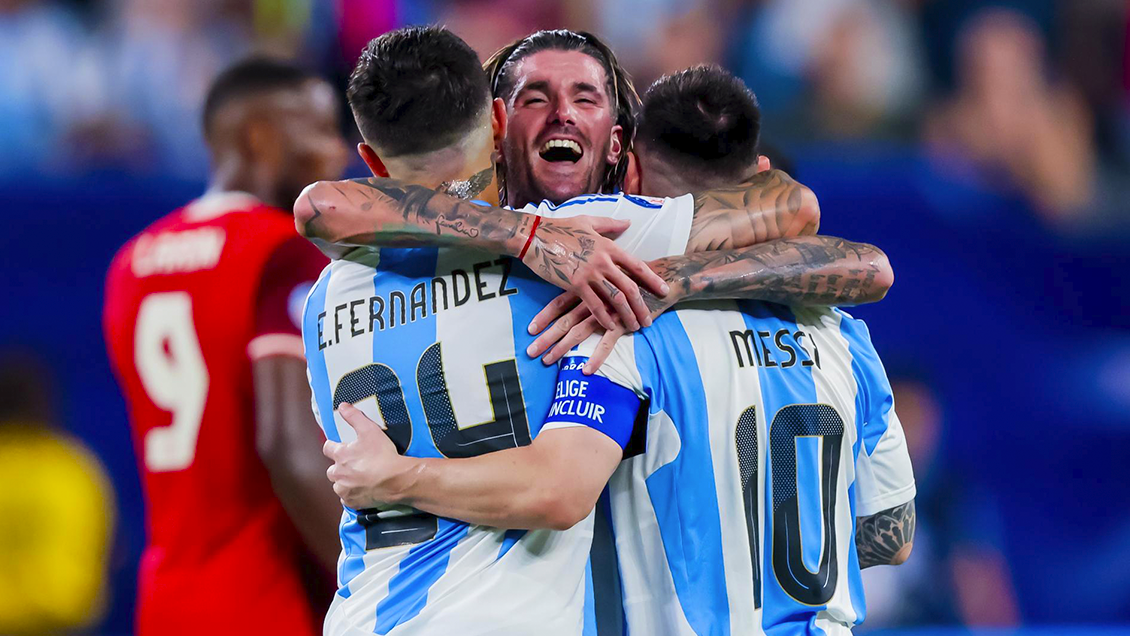 Argentina venció a Canadá y se metió nuevamente en la final de la Copa América
