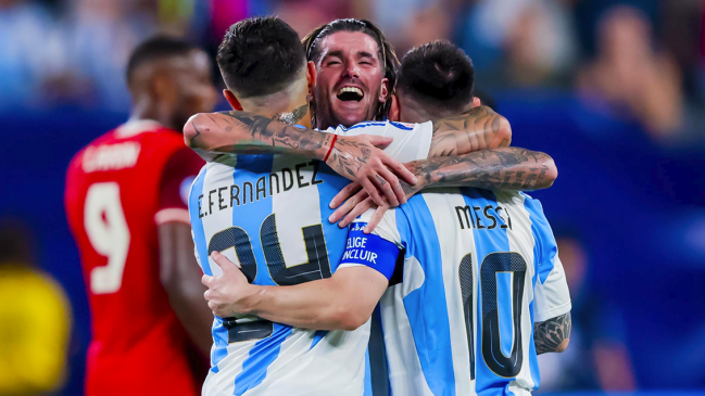 Argentina venció a Canadá y se metió nuevamente en la final de la Copa América