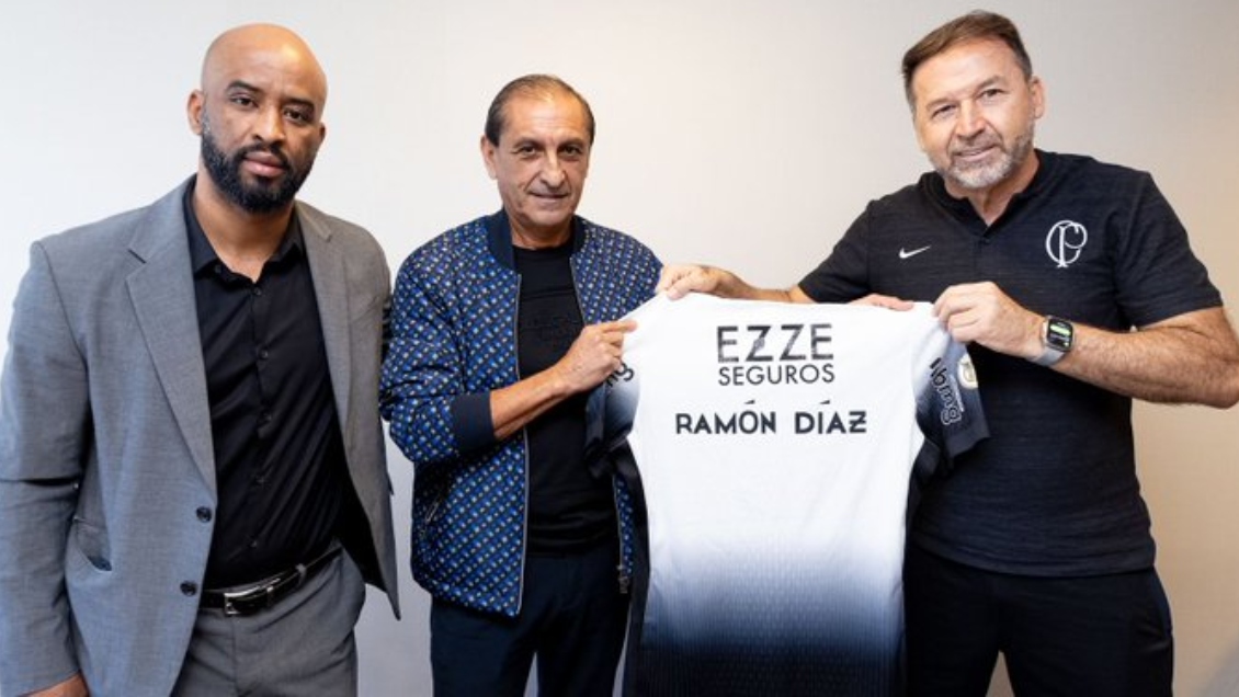 Ramón Díaz volvió a Brasil para intentar reflotar a Corinthians