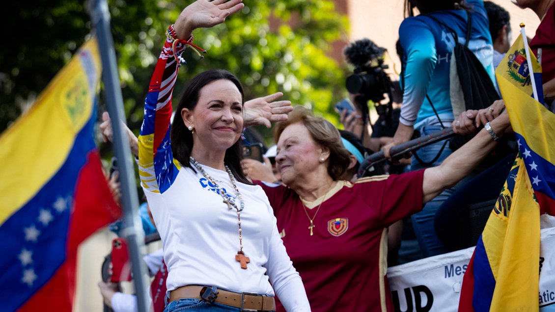 María Corina Machado espera que Maduro acepte una negociación para una transición ordenada