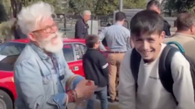 Joven que entrevistó a Federico Sánchez: 