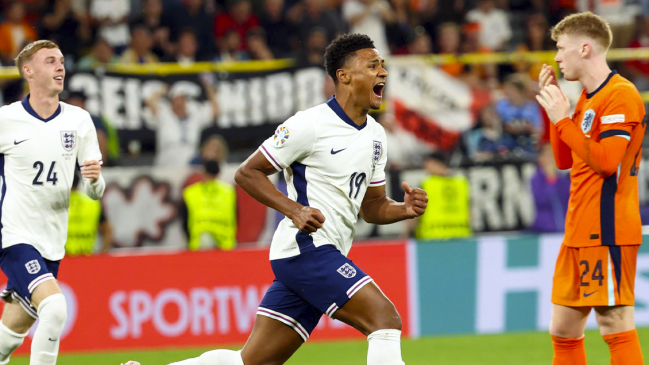 Inglaterra superó con dramatismo a Países Bajos y entró a la final de la Euro 2024