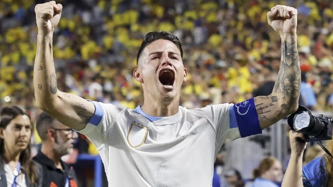 James Rodríguez: Será una final dura, pero tenemos hambre