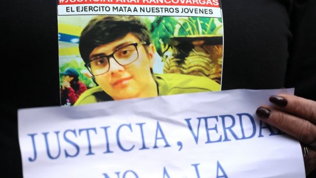   Caso conscriptos: Tribunal autorizó exhumación de cuerpo de Franco Vargas 