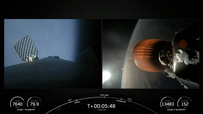   EEUU y SpaceX investigan fallo en cohete que forzó la explosión en lanzamiento de Starlink 