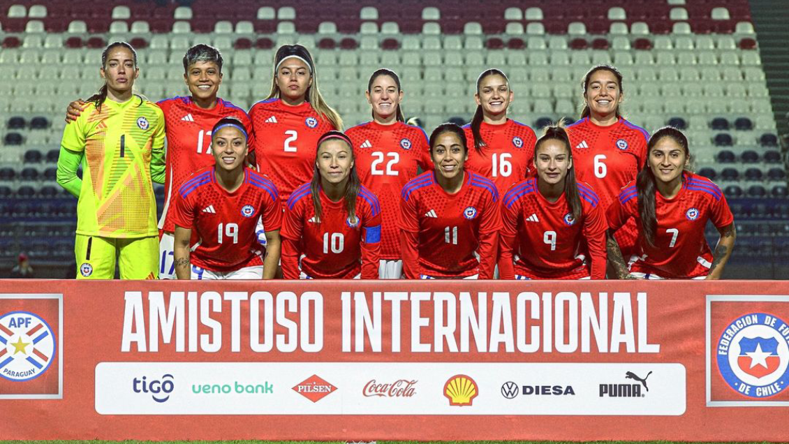 La Roja femenina enfrenta su primer duelo amistoso contra Paraguay