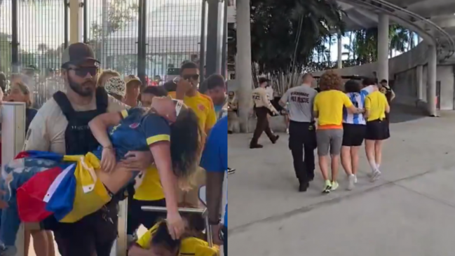   [VIDEOS] Desórdenes causaron desmayos y heridos en la previa de la final de Copa América 