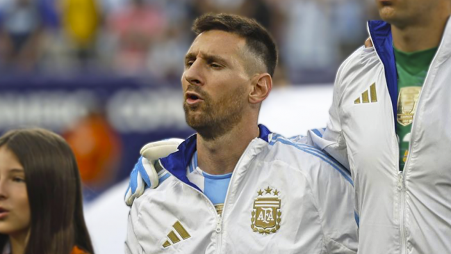   Lionel Messi se convirtió en el futbolista que disputó más finales de Copa América 