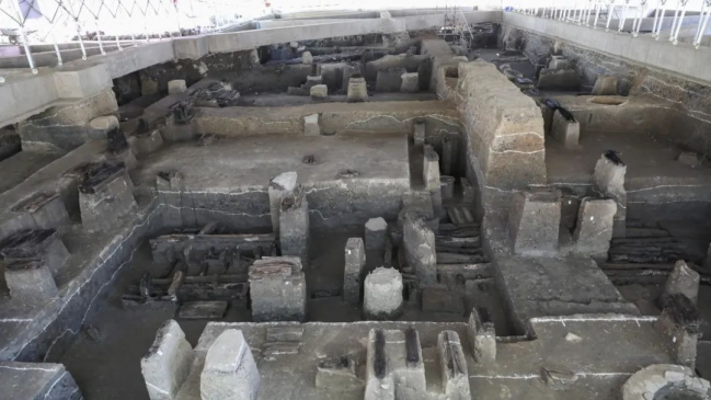   China descubre cimientos de edificios de 2.500 años del antiguo Reino de Yue 