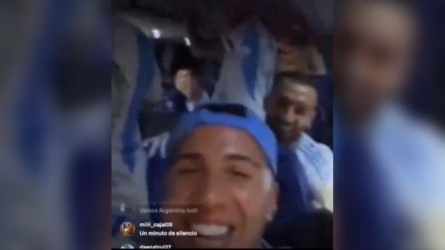   [VIDEO] La selección argentina celebró la Copa América con polémico cántico racista 