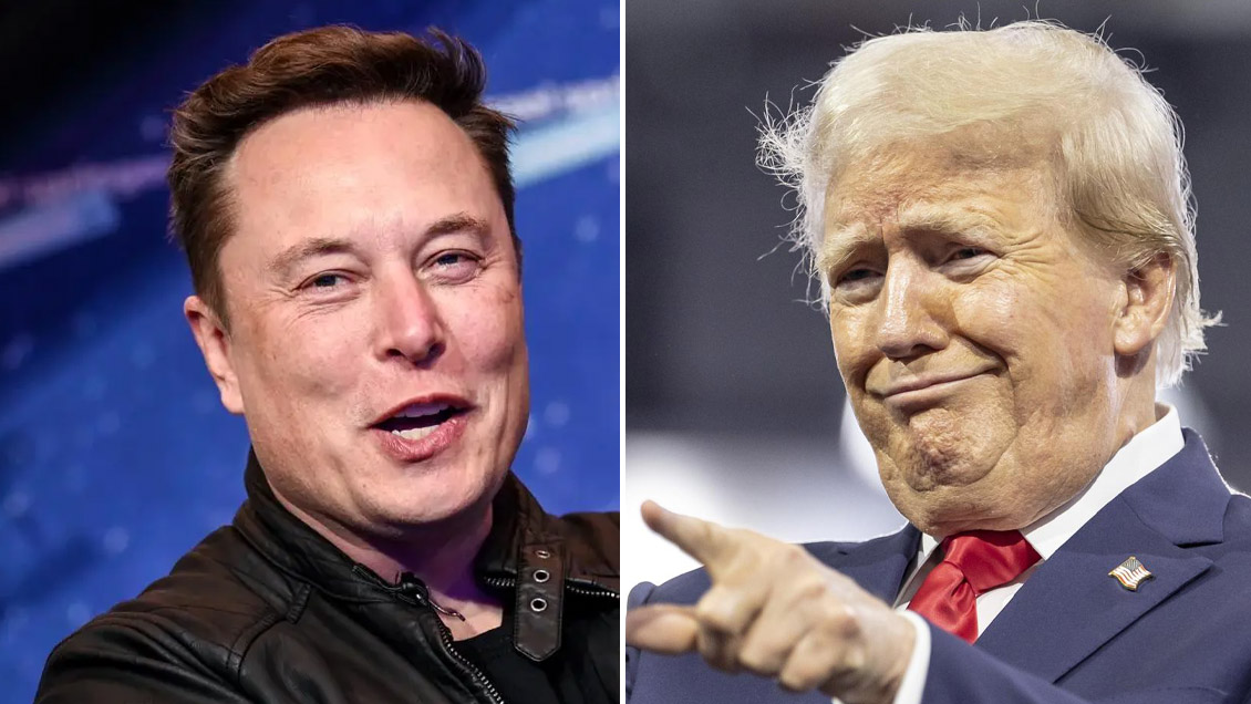 Musk planea donar 45 millones de dólares al mes a la campaña de Trump, según diario