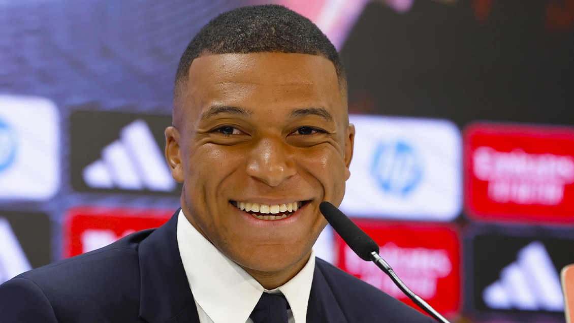 [VIDEO] ¿Chileno? El comentado acento de Kylian Mbappé durante su presentación en Real Madrid