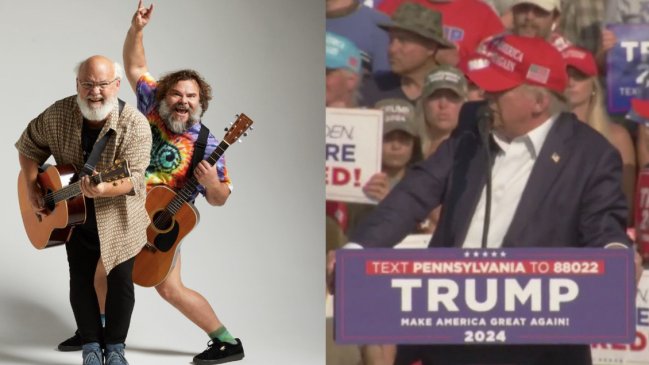 Jack Black cancela shows de Tenacious D tras polémica broma sobre Trump