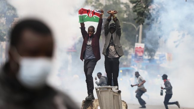   Al menos 50 muertos en protestas contra el Gobierno en Kenia 