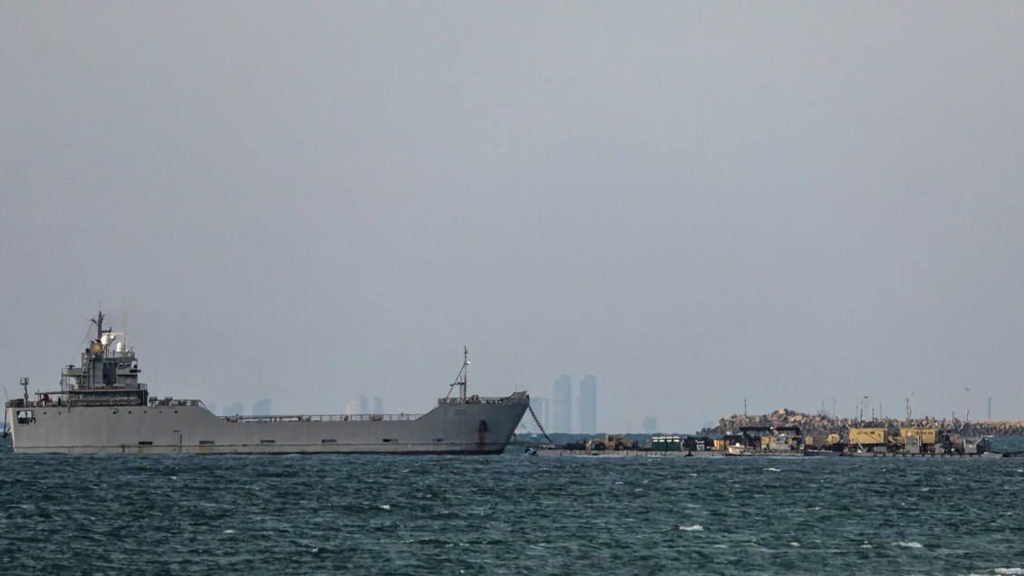 EEUU desmantelará el muelle que construyó para hacer llegar ayuda a Gaza