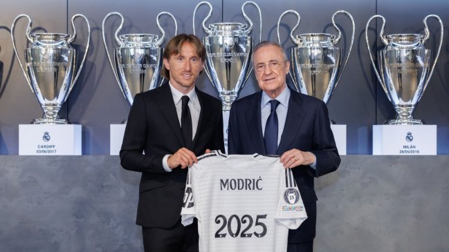   Va por más títulos: Luka Modric renovó con Real Madrid 