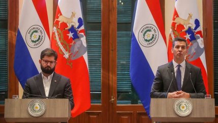   Boric y Peña sostuvieron bilateral en Paraguay centrada en el comercio y el corredor bioceánico 