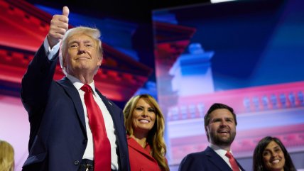  Con mentiras y crítico con la inmigración: El discurso de Trump para aceptar la candidatura  