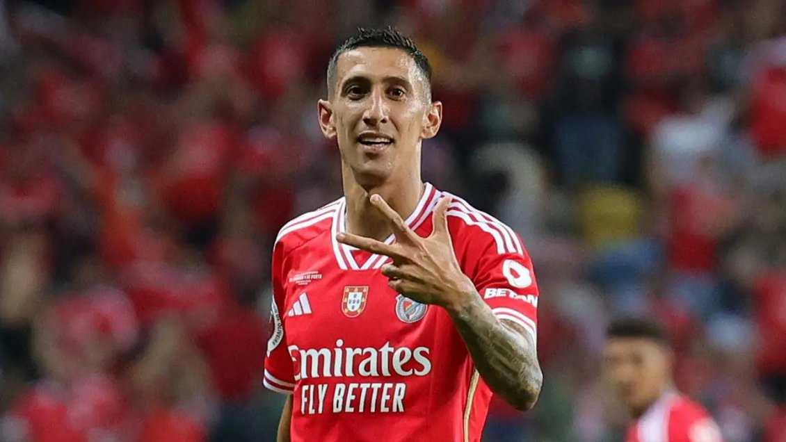 Angel Di María seguirá una temporada más en Benfica