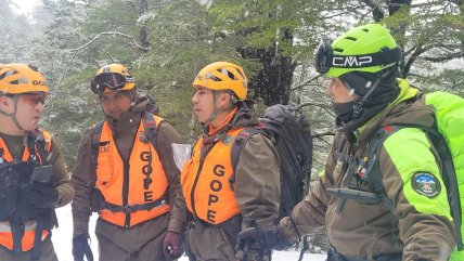  Aún sin éxito continúa la búsqueda del excursionista extraviado en Parque Nacional Villarrica 
