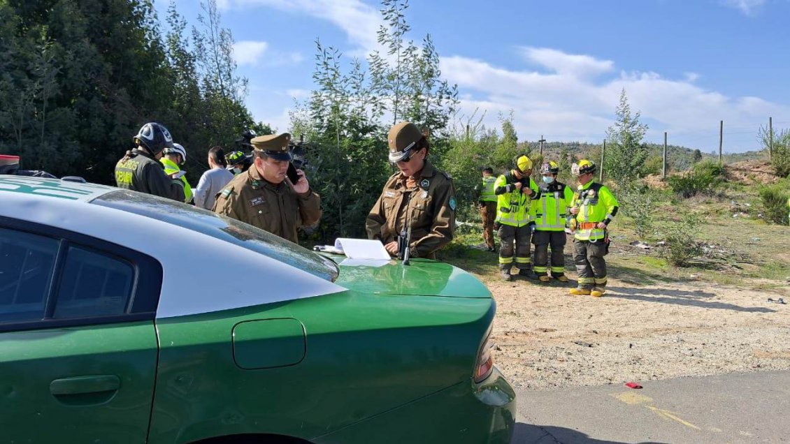 Niño de 8 años falleció tras volcarse con su familia en Ruta 68