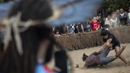   Indígenas de Brasil celebraron nueva edición de sus juegos en la costa de Sao Paulo 