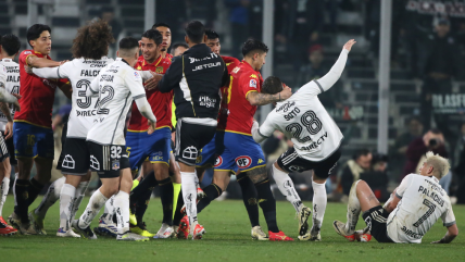  La intervención del VAR luego de la trifulca entre Colo Colo y Unión Española 