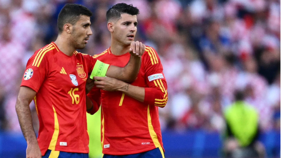 La UEFA inició procedimiento disciplinario contra Rodri y Alvaro Morata
