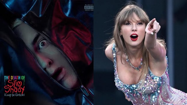   Eminem llega al número 1 de Billboard y destrona a Taylor Swift 
