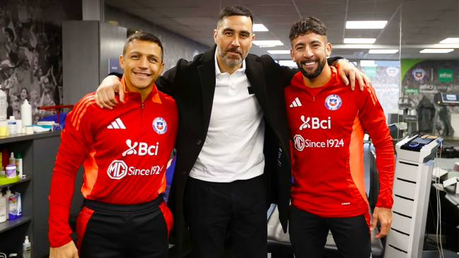   Claudio Bravo se reunió con Alexis Sánchez y Mauricio Isla en 