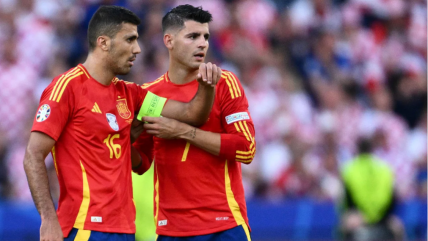   La UEFA inició procedimiento disciplinario contra Rodri y Alvaro Morata 