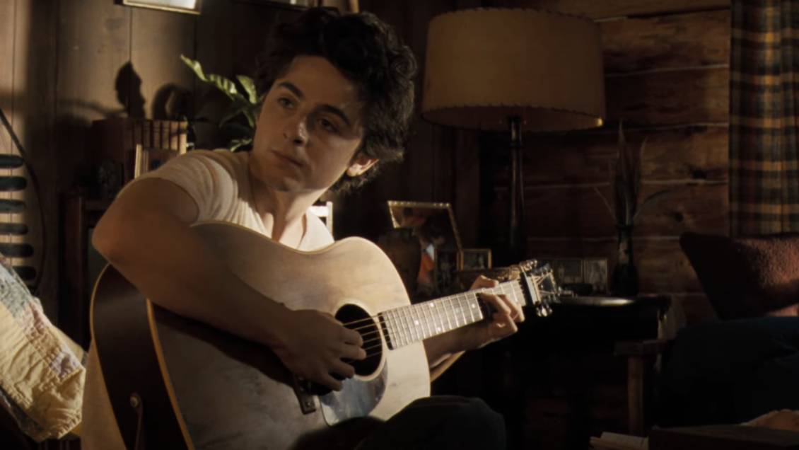 Timothée Chalamet se muestra como Bob Dylan en teaser de película biográfica