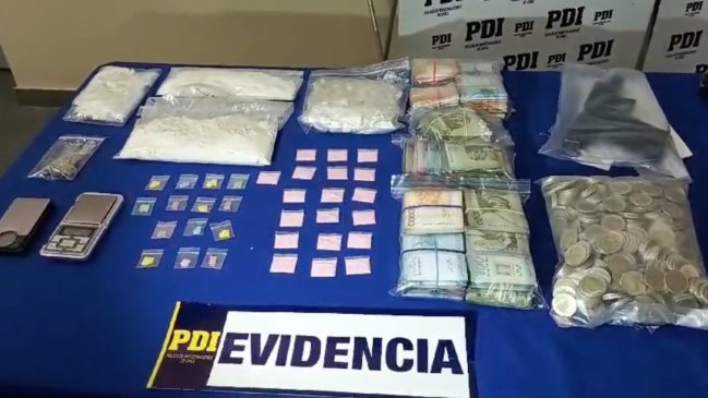   PDI desbarató una presunta banda narco en Temuco 