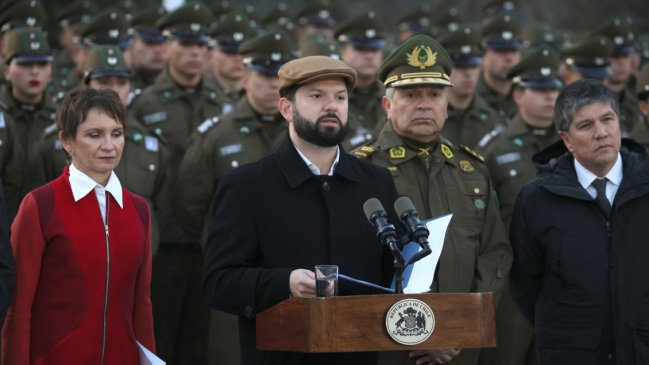   Boric: Chile está enfrentando firme y decididamente al crimen organizado 
